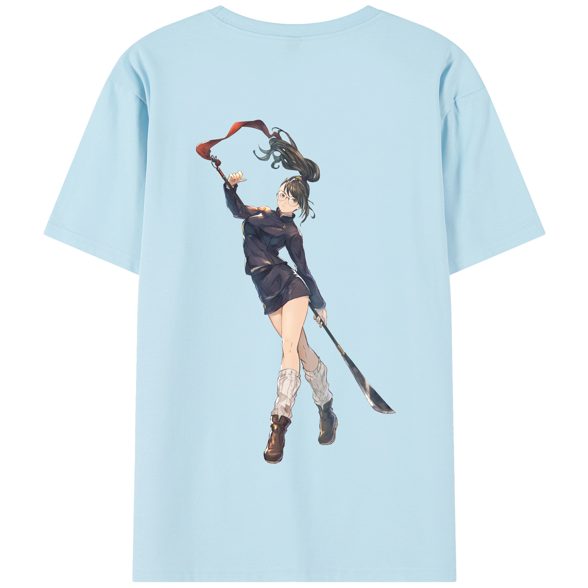 （画像用） 呪術廻戦 Jujutsu Kaisen 綿100％半袖Tシャツ（背面プリント）